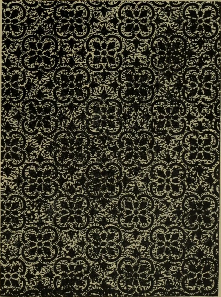 An illustration from Universal design book : containing official list prices of sash, doors and blinds ... official list prices of head, corner and base blocks ... official moulding book ... official list: window glass .., 1908, leaf 376