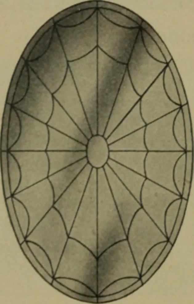 An illustration from Universal design book : containing official list prices of sash, doors and blinds ... official list prices of head, corner and base blocks ... official moulding book ... official list: window glass .., 1908, leaf 379