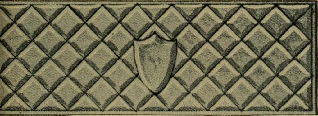 An illustration from Universal design book : containing official list prices of sash, doors and blinds ... official list prices of head, corner and base blocks ... official moulding book ... official list: window glass .., 1908, leaf 386