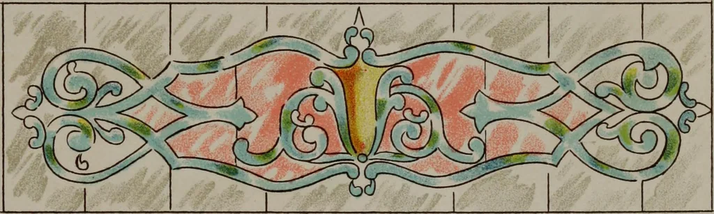 An illustration from Universal design book : containing official list prices of sash, doors and blinds ... official list prices of head, corner and base blocks ... official moulding book ... official list: window glass .., 1908, leaf 396