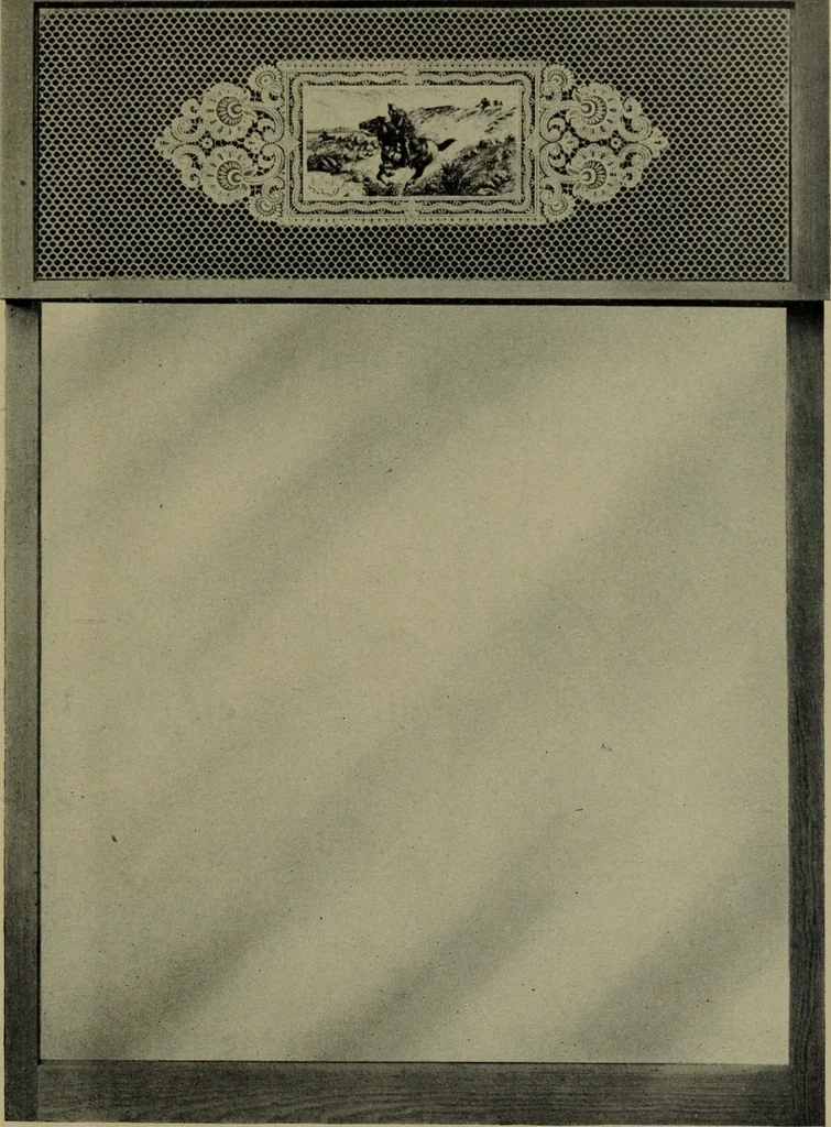 An illustration from Universal design book : containing official list prices of sash, doors and blinds ... official list prices of head, corner and base blocks ... official moulding book ... official list: window glass .., 1908, leaf 40