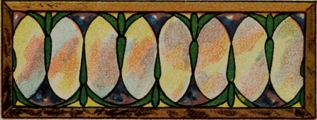 An illustration from Universal design book : containing official list prices of sash, doors and blinds ... official list prices of head, corner and base blocks ... official moulding book ... official list: window glass .., 1908, leaf 400