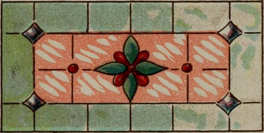 An illustration from Universal design book : containing official list prices of sash, doors and blinds ... official list prices of head, corner and base blocks ... official moulding book ... official list: window glass .., 1908, leaf 402
