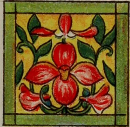 An illustration from Universal design book : containing official list prices of sash, doors and blinds ... official list prices of head, corner and base blocks ... official moulding book ... official list: window glass .., 1908, leaf 404