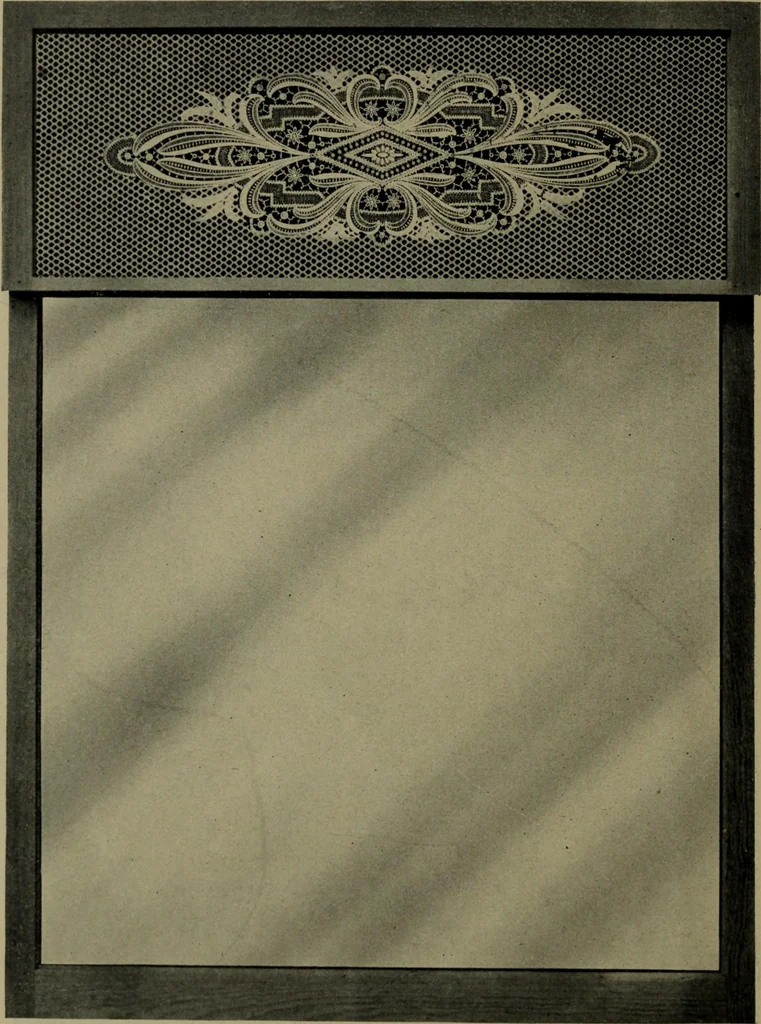 An illustration from Universal design book : containing official list prices of sash, doors and blinds ... official list prices of head, corner and base blocks ... official moulding book ... official list: window glass .., 1908, leaf 41
