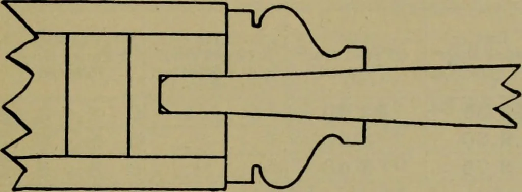 An illustration from Universal design book : containing official list prices of sash, doors and blinds ... official list prices of head, corner and base blocks ... official moulding book ... official list: window glass .., 1908, leaf 52