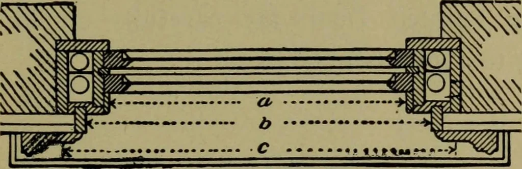 An illustration from Universal design book : containing official list prices of sash, doors and blinds ... official list prices of head, corner and base blocks ... official moulding book ... official list: window glass .., 1908, leaf 74