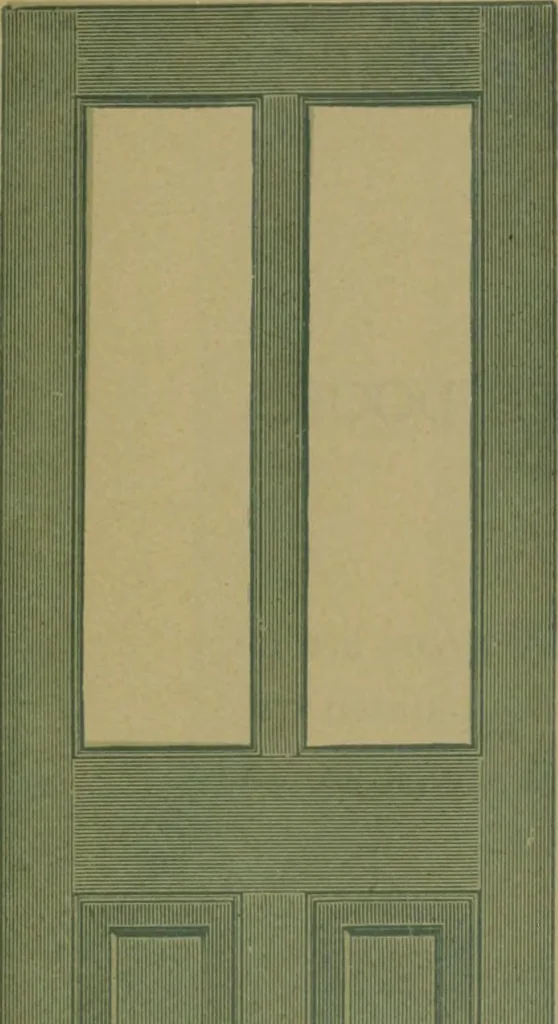 An illustration from Universal design book : containing official list prices of sash, doors and blinds ... official list prices of head, corner and base blocks ... official moulding book ... official list: window glass .., 1908, leaf 76