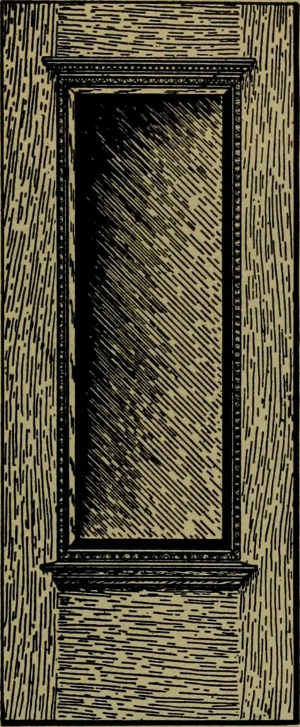 An illustration from Universal design book : containing official list prices of sash, doors and blinds ... official list prices of head, corner and base blocks ... official moulding book ... official list: window glass .., 1908, leaf 88