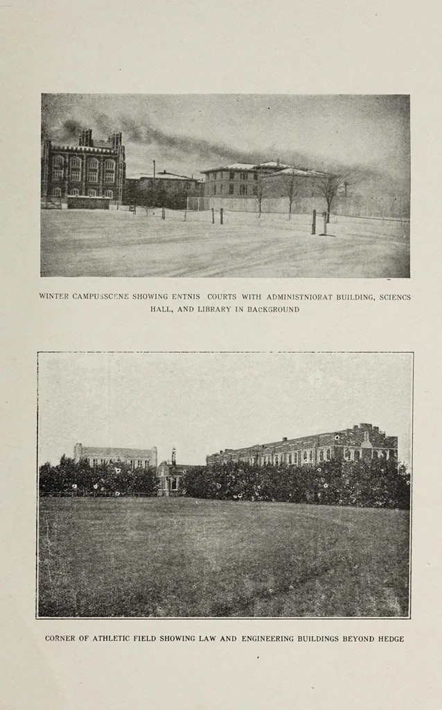 An illustration from University of Oklahoma Art Exhibit : including American Federaton of Arts Water Color Exhibit, exhibit of original illustrations used in Saturday evening post and exhibit of drawings and paintings done by students of the University of Oklahoma : January 13-26, 1914, Norman, 1914, leaf 13