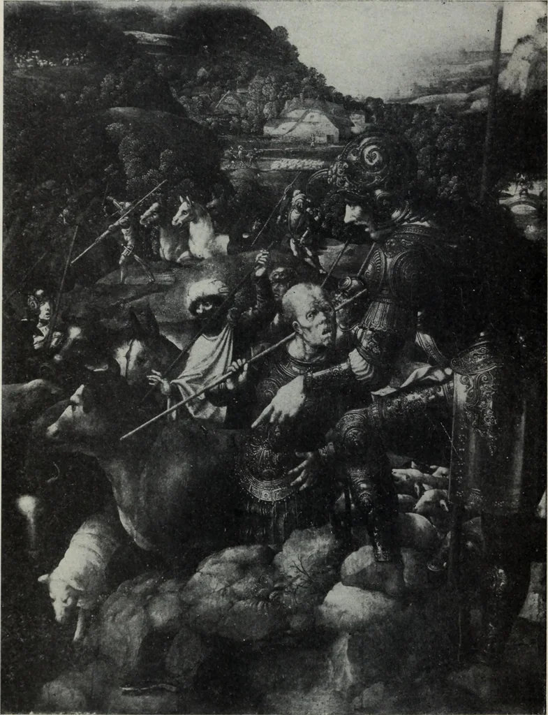 An illustration from The University prints. Student series D. Art of the Netherlands and Germany; five hundred reproductions illustrating the Flemish, Dutch, and German schools of painting, from the early fifteenth to the eighteenth century; German sculpture from the eleventh to the seventeenth century, 1907, leaf 103