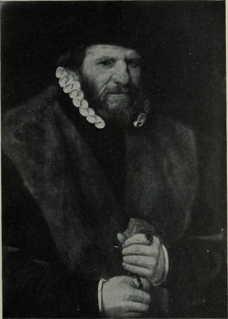 An illustration from The University prints. Student series D. Art of the Netherlands and Germany; five hundred reproductions illustrating the Flemish, Dutch, and German schools of painting, from the early fifteenth to the eighteenth century; German sculpture from the eleventh to the seventeenth century, 1907, leaf 106