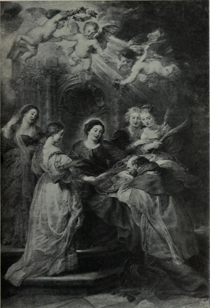 An illustration from The University prints. Student series D. Art of the Netherlands and Germany; five hundred reproductions illustrating the Flemish, Dutch, and German schools of painting, from the early fifteenth to the eighteenth century; German sculpture from the eleventh to the seventeenth century, 1907, leaf 142
