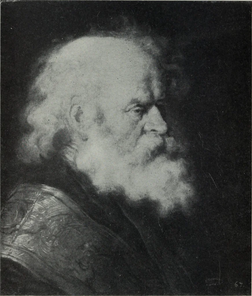 An illustration from The University prints. Student series D. Art of the Netherlands and Germany; five hundred reproductions illustrating the Flemish, Dutch, and German schools of painting, from the early fifteenth to the eighteenth century; German sculpture from the eleventh to the seventeenth century, 1907, leaf 145