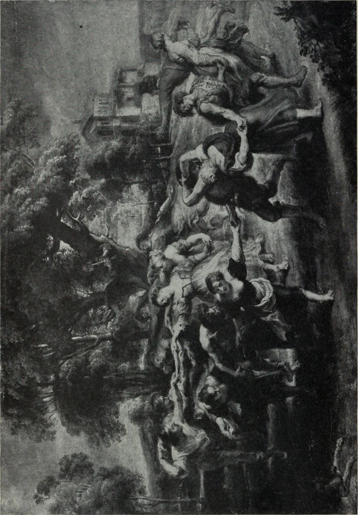 An illustration from The University prints. Student series D. Art of the Netherlands and Germany; five hundred reproductions illustrating the Flemish, Dutch, and German schools of painting, from the early fifteenth to the eighteenth century; German sculpture from the eleventh to the seventeenth century, 1907, leaf 147
