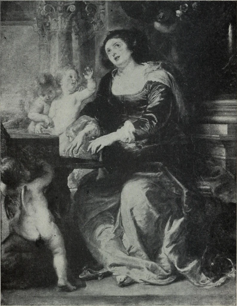 An illustration from The University prints. Student series D. Art of the Netherlands and Germany; five hundred reproductions illustrating the Flemish, Dutch, and German schools of painting, from the early fifteenth to the eighteenth century; German sculpture from the eleventh to the seventeenth century, 1907, leaf 155