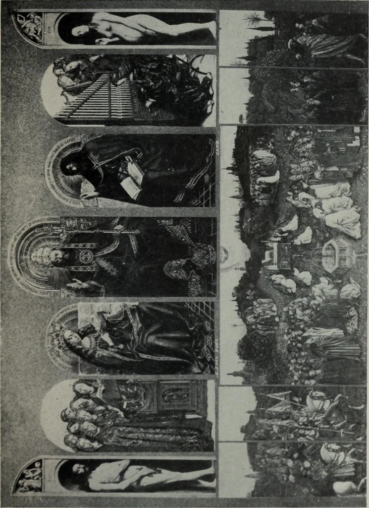 An illustration from The University prints. Student series D. Art of the Netherlands and Germany; five hundred reproductions illustrating the Flemish, Dutch, and German schools of painting, from the early fifteenth to the eighteenth century; German sculpture from the eleventh to the seventeenth century, 1907, leaf 16