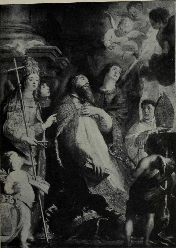 An illustration from The University prints. Student series D. Art of the Netherlands and Germany; five hundred reproductions illustrating the Flemish, Dutch, and German schools of painting, from the early fifteenth to the eighteenth century; German sculpture from the eleventh to the seventeenth century, 1907, leaf 162