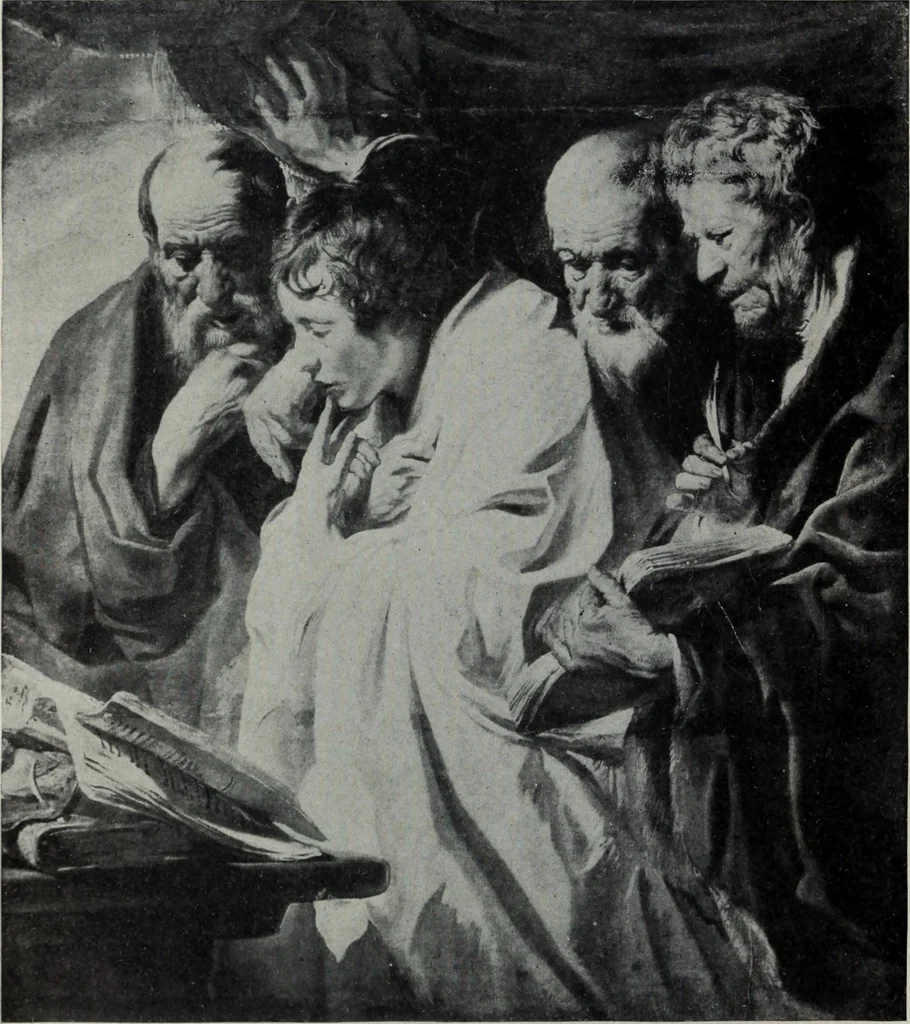 An illustration from The University prints. Student series D. Art of the Netherlands and Germany; five hundred reproductions illustrating the Flemish, Dutch, and German schools of painting, from the early fifteenth to the eighteenth century; German sculpture from the eleventh to the seventeenth century, 1907, leaf 165