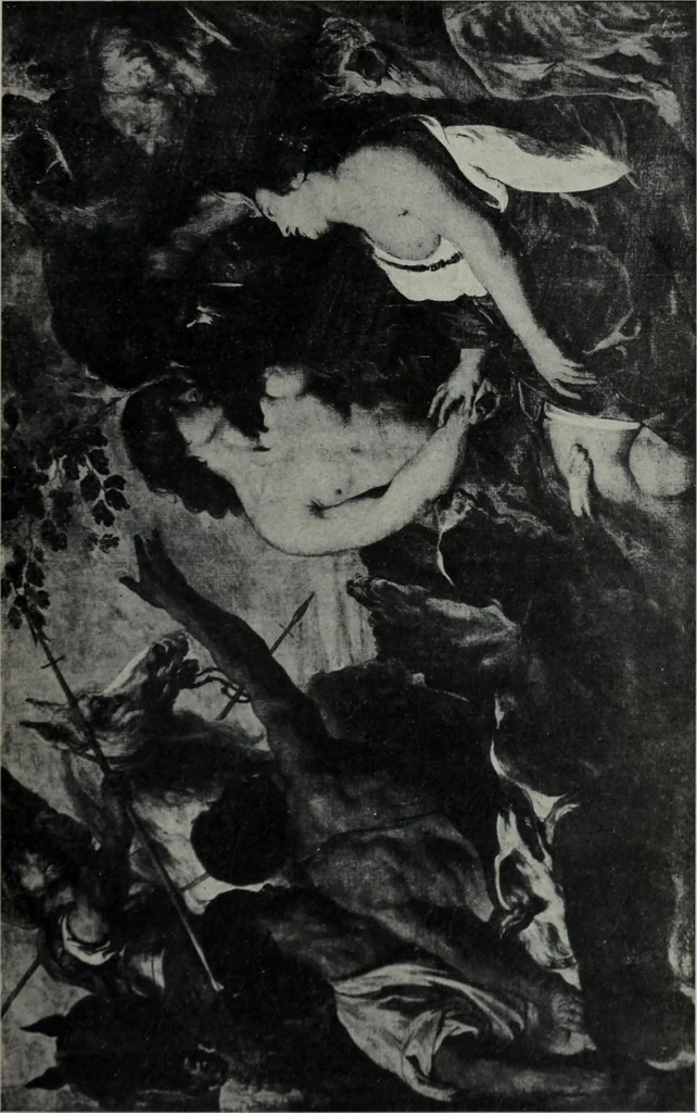 An illustration from The University prints. Student series D. Art of the Netherlands and Germany; five hundred reproductions illustrating the Flemish, Dutch, and German schools of painting, from the early fifteenth to the eighteenth century; German sculpture from the eleventh to the seventeenth century, 1907, leaf 166