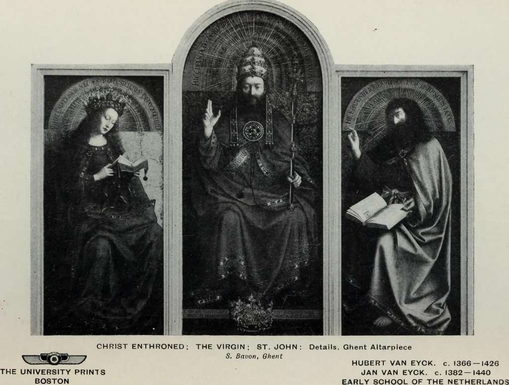 An illustration from The University prints. Student series D. Art of the Netherlands and Germany; five hundred reproductions illustrating the Flemish, Dutch, and German schools of painting, from the early fifteenth to the eighteenth century; German sculpture from the eleventh to the seventeenth century, 1907, leaf 17