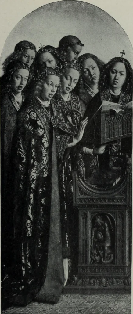 An illustration from The University prints. Student series D. Art of the Netherlands and Germany; five hundred reproductions illustrating the Flemish, Dutch, and German schools of painting, from the early fifteenth to the eighteenth century; German sculpture from the eleventh to the seventeenth century, 1907, leaf 18