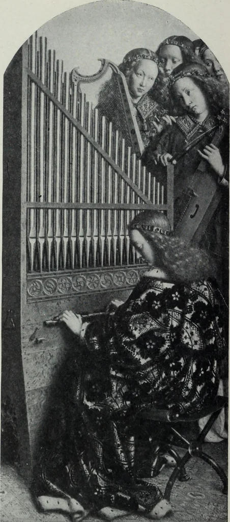 An illustration from The University prints. Student series D. Art of the Netherlands and Germany; five hundred reproductions illustrating the Flemish, Dutch, and German schools of painting, from the early fifteenth to the eighteenth century; German sculpture from the eleventh to the seventeenth century, 1907, leaf 19