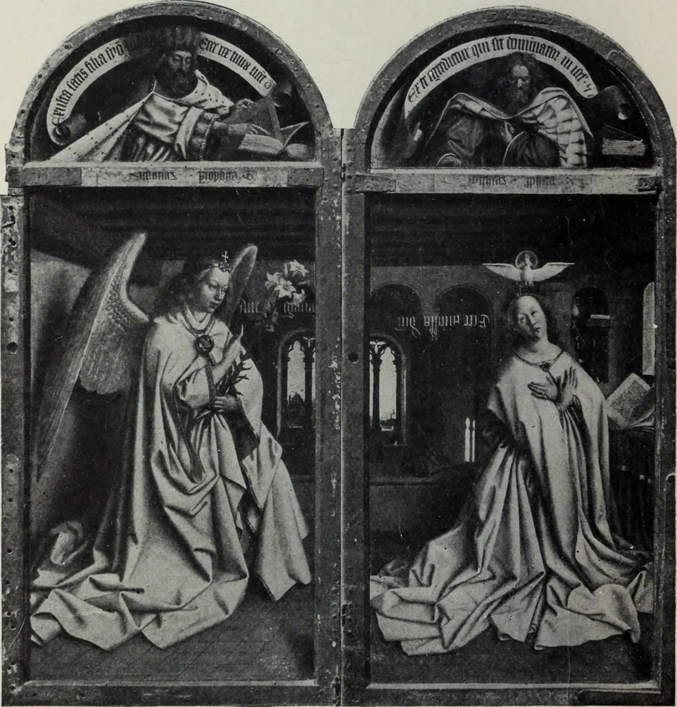 An illustration from The University prints. Student series D. Art of the Netherlands and Germany; five hundred reproductions illustrating the Flemish, Dutch, and German schools of painting, from the early fifteenth to the eighteenth century; German sculpture from the eleventh to the seventeenth century, 1907, leaf 23