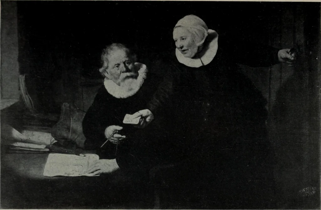 An illustration from The University prints. Student series D. Art of the Netherlands and Germany; five hundred reproductions illustrating the Flemish, Dutch, and German schools of painting, from the early fifteenth to the eighteenth century; German sculpture from the eleventh to the seventeenth century, 1907, leaf 244