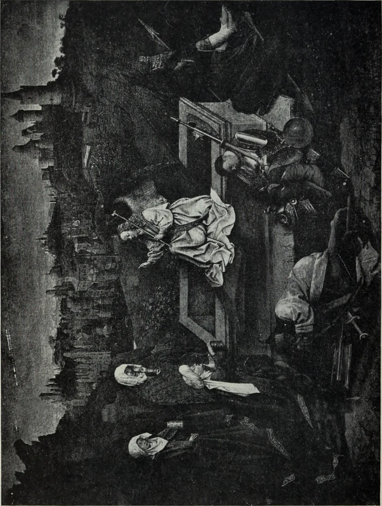 An illustration from The University prints. Student series D. Art of the Netherlands and Germany; five hundred reproductions illustrating the Flemish, Dutch, and German schools of painting, from the early fifteenth to the eighteenth century; German sculpture from the eleventh to the seventeenth century, 1907, leaf 25