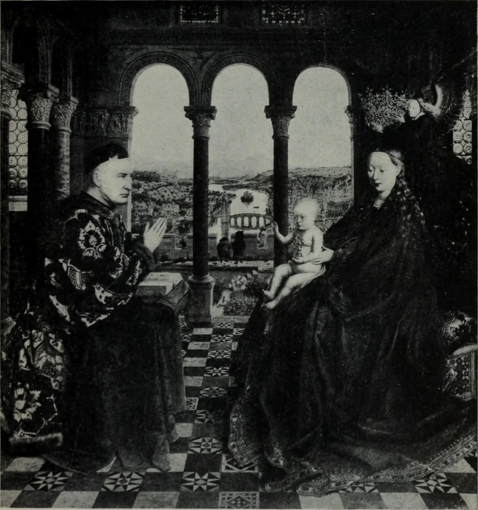 An illustration from The University prints. Student series D. Art of the Netherlands and Germany; five hundred reproductions illustrating the Flemish, Dutch, and German schools of painting, from the early fifteenth to the eighteenth century; German sculpture from the eleventh to the seventeenth century, 1907, leaf 26
