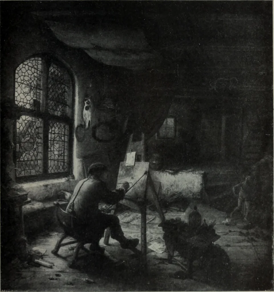 An illustration from The University prints. Student series D. Art of the Netherlands and Germany; five hundred reproductions illustrating the Flemish, Dutch, and German schools of painting, from the early fifteenth to the eighteenth century; German sculpture from the eleventh to the seventeenth century, 1907, leaf 286