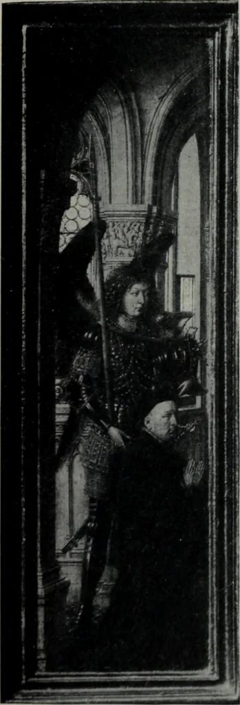 An illustration from The University prints. Student series D. Art of the Netherlands and Germany; five hundred reproductions illustrating the Flemish, Dutch, and German schools of painting, from the early fifteenth to the eighteenth century; German sculpture from the eleventh to the seventeenth century, 1907, leaf 30
