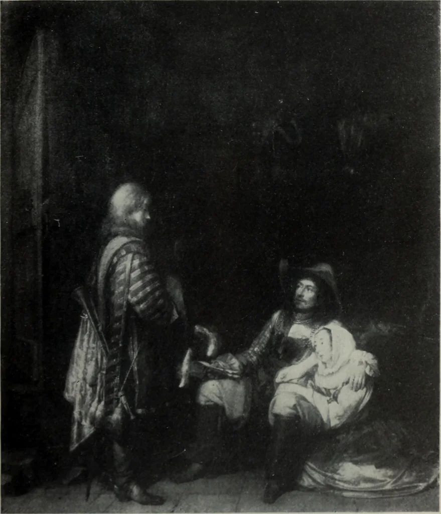 An illustration from The University prints. Student series D. Art of the Netherlands and Germany; five hundred reproductions illustrating the Flemish, Dutch, and German schools of painting, from the early fifteenth to the eighteenth century; German sculpture from the eleventh to the seventeenth century, 1907, leaf 306