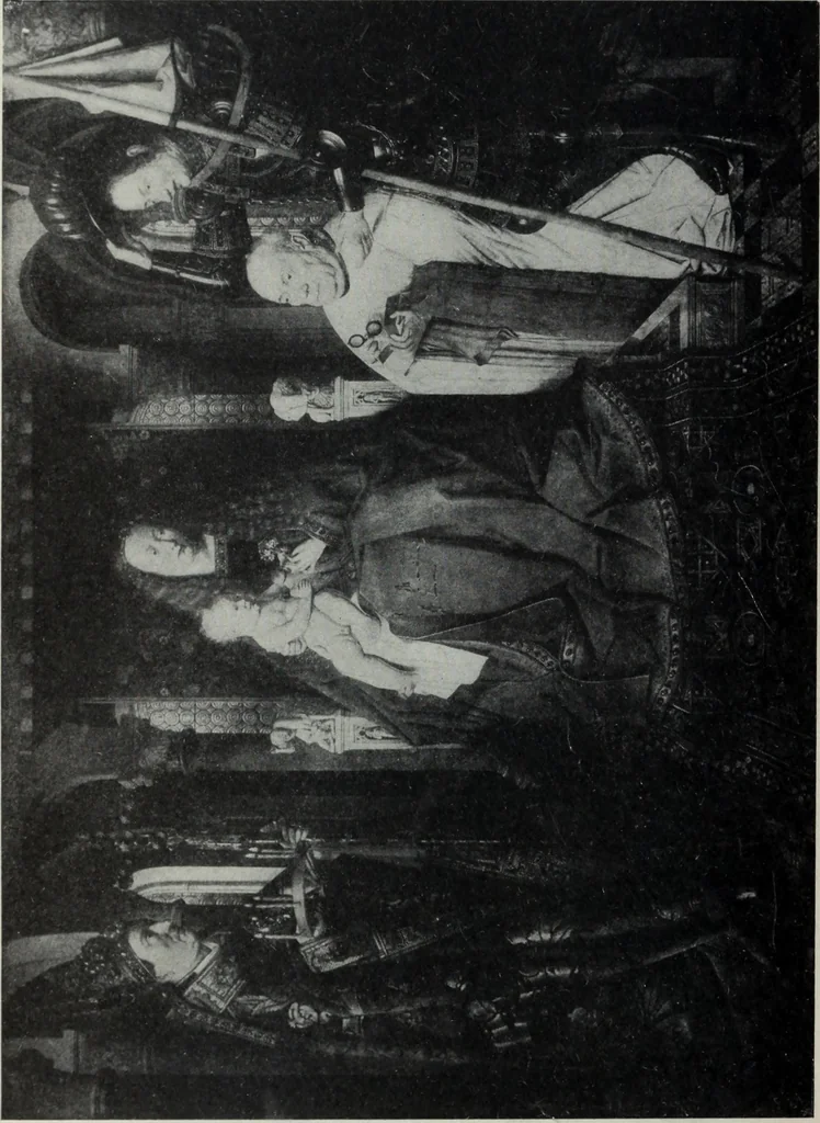 An illustration from The University prints. Student series D. Art of the Netherlands and Germany; five hundred reproductions illustrating the Flemish, Dutch, and German schools of painting, from the early fifteenth to the eighteenth century; German sculpture from the eleventh to the seventeenth century, 1907, leaf 31