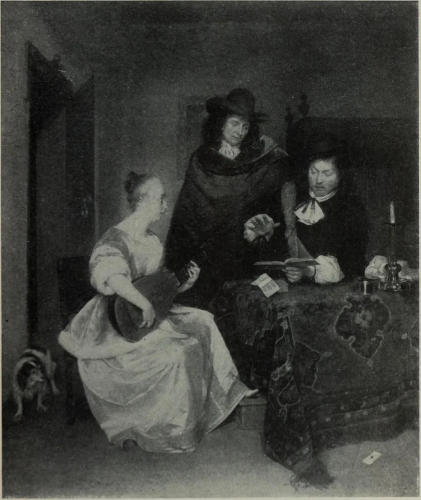 An illustration from The University prints. Student series D. Art of the Netherlands and Germany; five hundred reproductions illustrating the Flemish, Dutch, and German schools of painting, from the early fifteenth to the eighteenth century; German sculpture from the eleventh to the seventeenth century, 1907, leaf 310