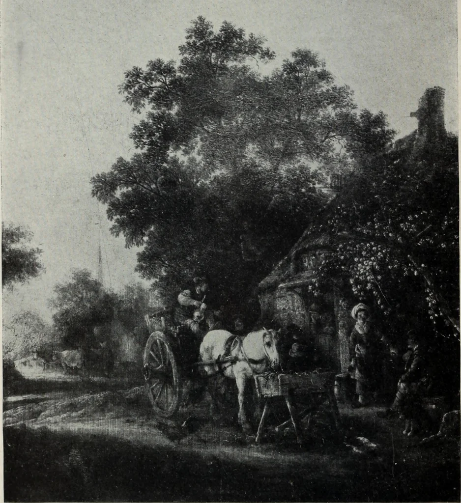 An illustration from The University prints. Student series D. Art of the Netherlands and Germany; five hundred reproductions illustrating the Flemish, Dutch, and German schools of painting, from the early fifteenth to the eighteenth century; German sculpture from the eleventh to the seventeenth century, 1907, leaf 323
