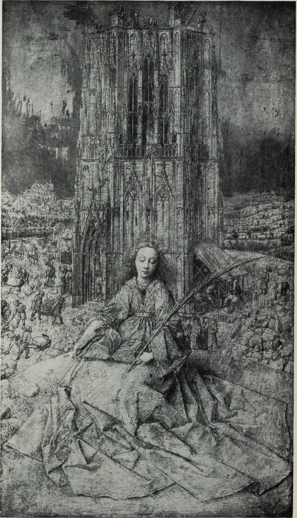 An illustration from The University prints. Student series D. Art of the Netherlands and Germany; five hundred reproductions illustrating the Flemish, Dutch, and German schools of painting, from the early fifteenth to the eighteenth century; German sculpture from the eleventh to the seventeenth century, 1907, leaf 33