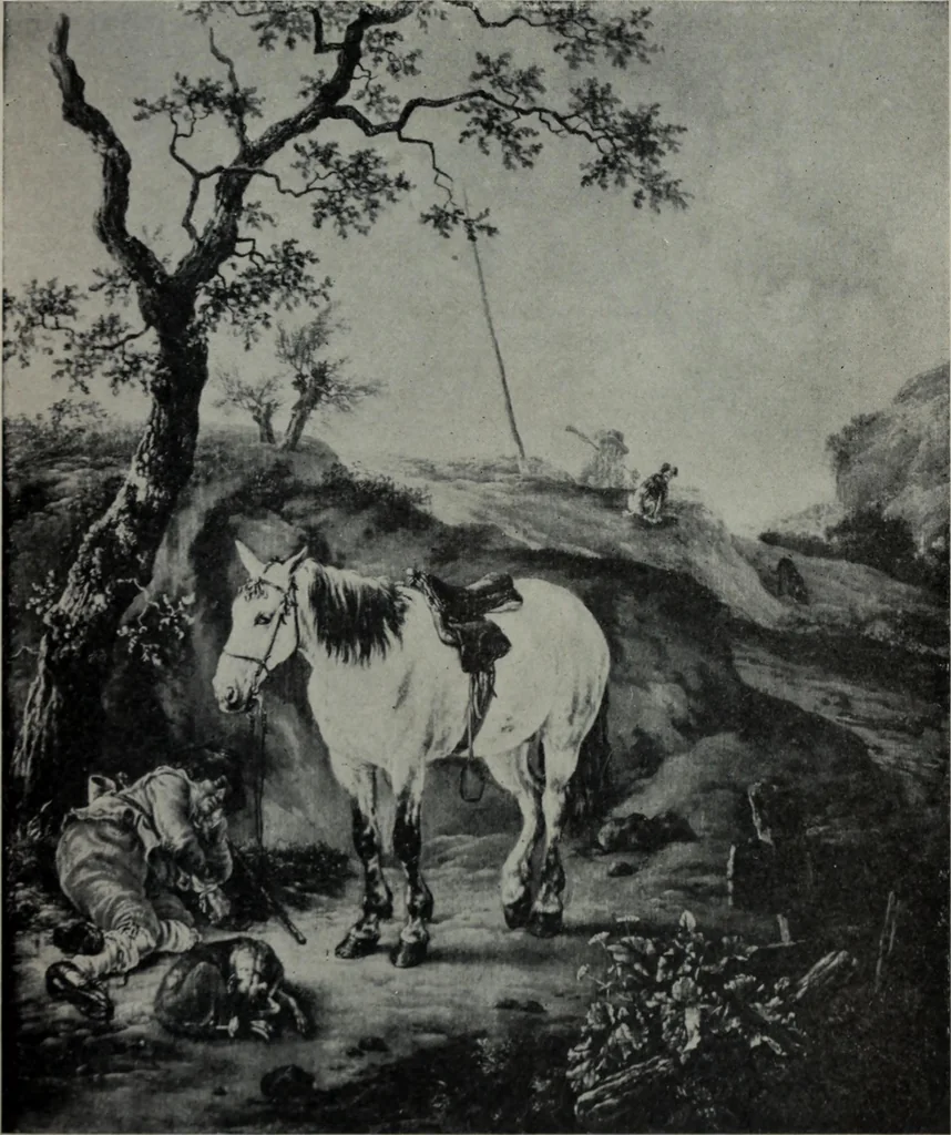 An illustration from The University prints. Student series D. Art of the Netherlands and Germany; five hundred reproductions illustrating the Flemish, Dutch, and German schools of painting, from the early fifteenth to the eighteenth century; German sculpture from the eleventh to the seventeenth century, 1907, leaf 330