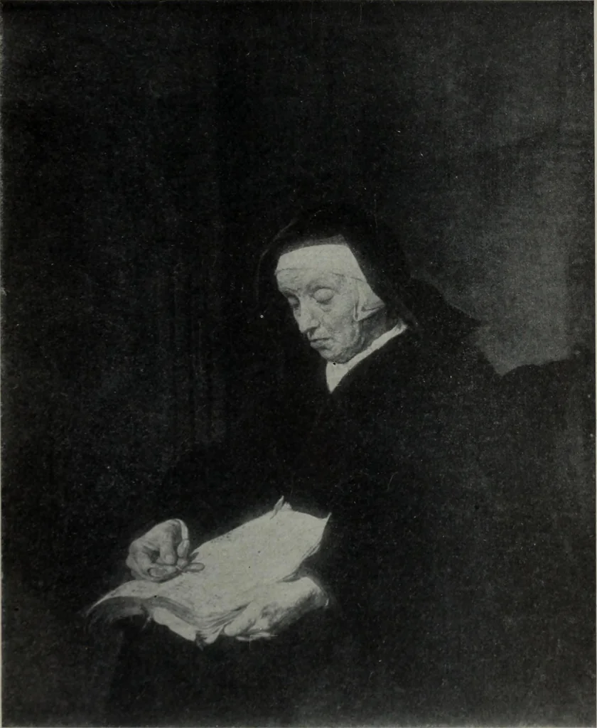 An illustration from The University prints. Student series D. Art of the Netherlands and Germany; five hundred reproductions illustrating the Flemish, Dutch, and German schools of painting, from the early fifteenth to the eighteenth century; German sculpture from the eleventh to the seventeenth century, 1907, leaf 342