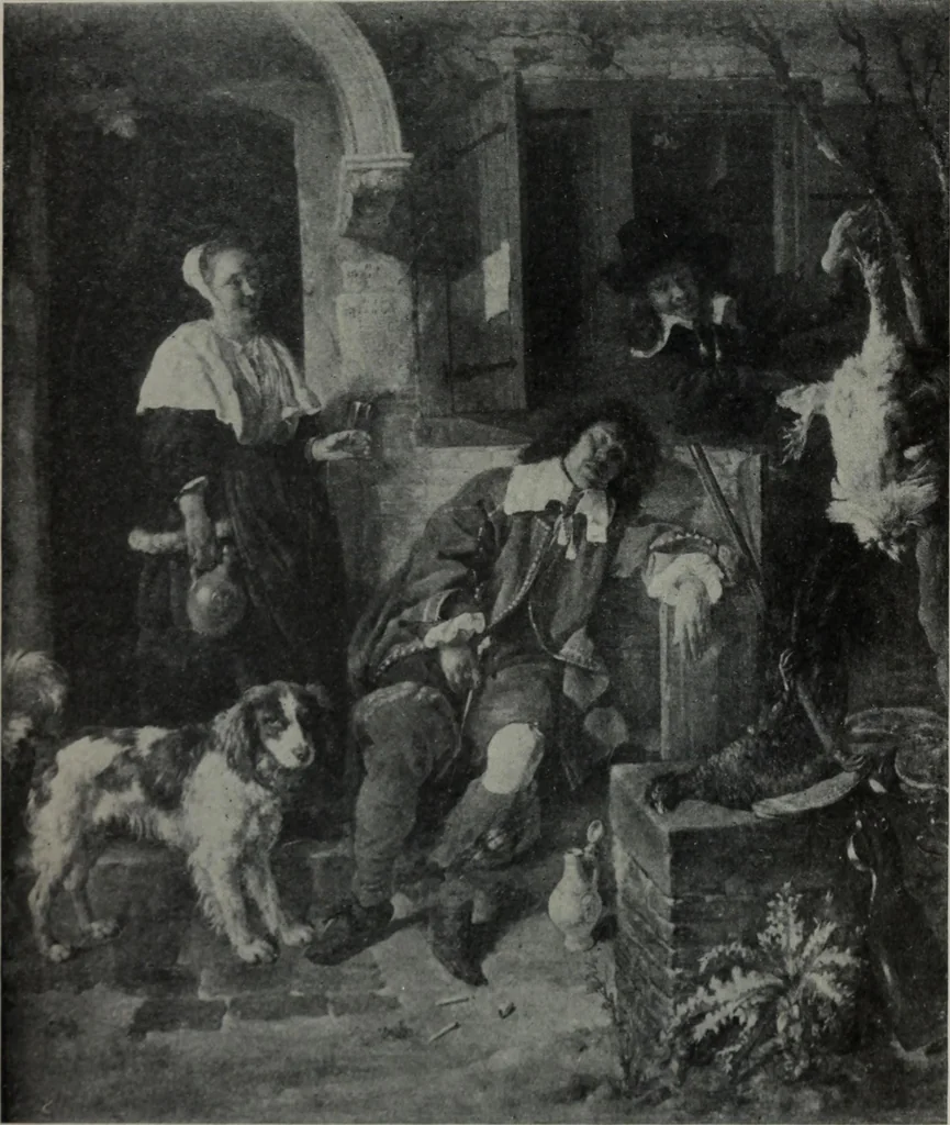 An illustration from The University prints. Student series D. Art of the Netherlands and Germany; five hundred reproductions illustrating the Flemish, Dutch, and German schools of painting, from the early fifteenth to the eighteenth century; German sculpture from the eleventh to the seventeenth century, 1907, leaf 344