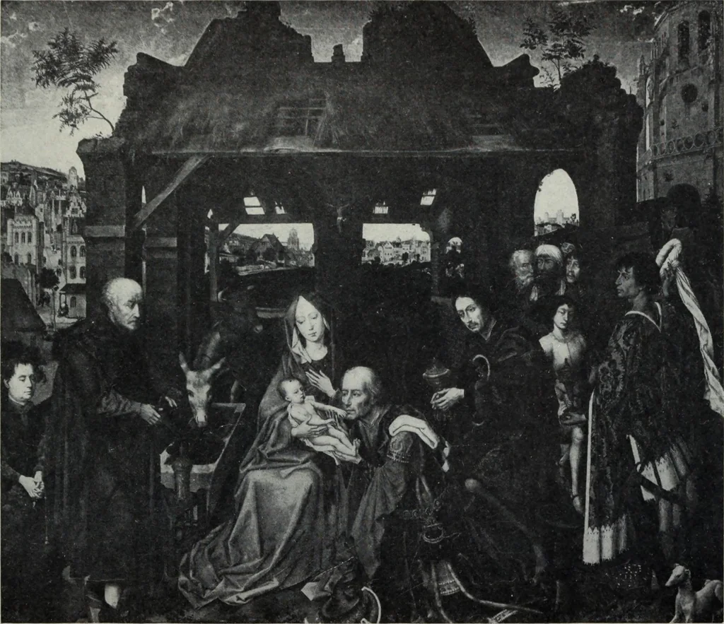 An illustration from The University prints. Student series D. Art of the Netherlands and Germany; five hundred reproductions illustrating the Flemish, Dutch, and German schools of painting, from the early fifteenth to the eighteenth century; German sculpture from the eleventh to the seventeenth century, 1907, leaf 35