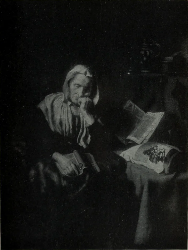 An illustration from The University prints. Student series D. Art of the Netherlands and Germany; five hundred reproductions illustrating the Flemish, Dutch, and German schools of painting, from the early fifteenth to the eighteenth century; German sculpture from the eleventh to the seventeenth century, 1907, leaf 356