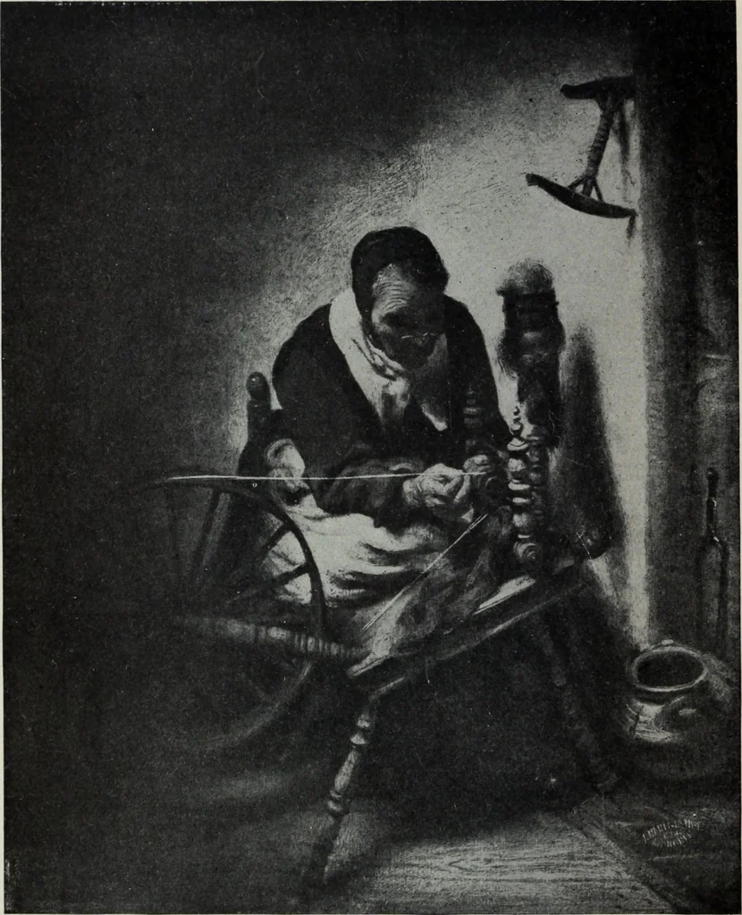 An illustration from The University prints. Student series D. Art of the Netherlands and Germany; five hundred reproductions illustrating the Flemish, Dutch, and German schools of painting, from the early fifteenth to the eighteenth century; German sculpture from the eleventh to the seventeenth century, 1907, leaf 357