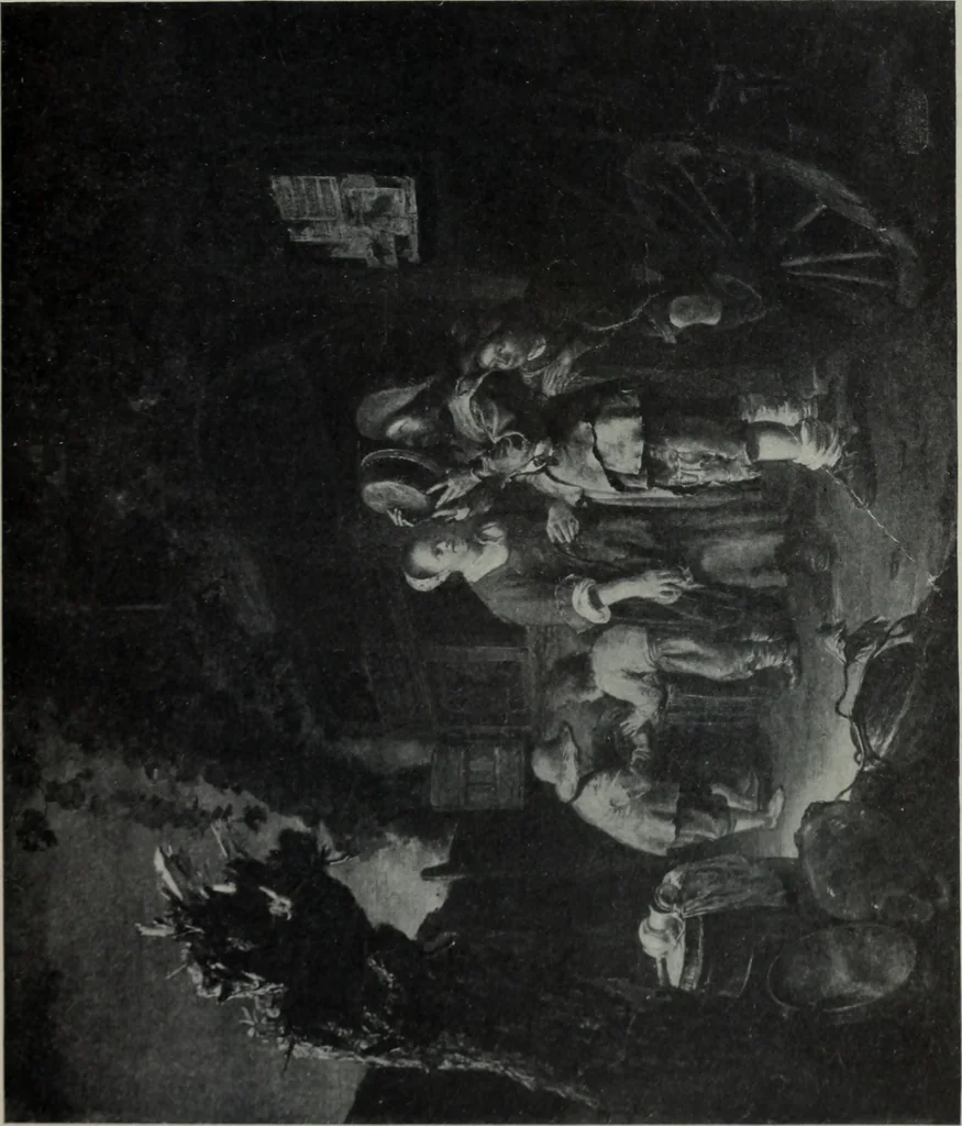 An illustration from The University prints. Student series D. Art of the Netherlands and Germany; five hundred reproductions illustrating the Flemish, Dutch, and German schools of painting, from the early fifteenth to the eighteenth century; German sculpture from the eleventh to the seventeenth century, 1907, leaf 364