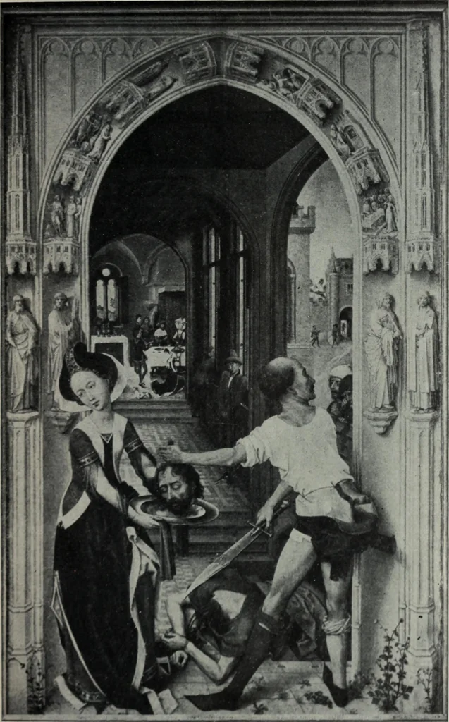 An illustration from The University prints. Student series D. Art of the Netherlands and Germany; five hundred reproductions illustrating the Flemish, Dutch, and German schools of painting, from the early fifteenth to the eighteenth century; German sculpture from the eleventh to the seventeenth century, 1907, leaf 38