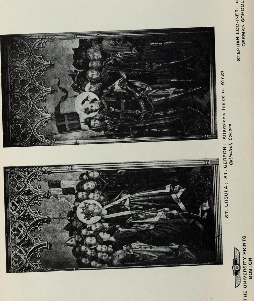 An illustration from The University prints. Student series D. Art of the Netherlands and Germany; five hundred reproductions illustrating the Flemish, Dutch, and German schools of painting, from the early fifteenth to the eighteenth century; German sculpture from the eleventh to the seventeenth century, 1907, leaf 383