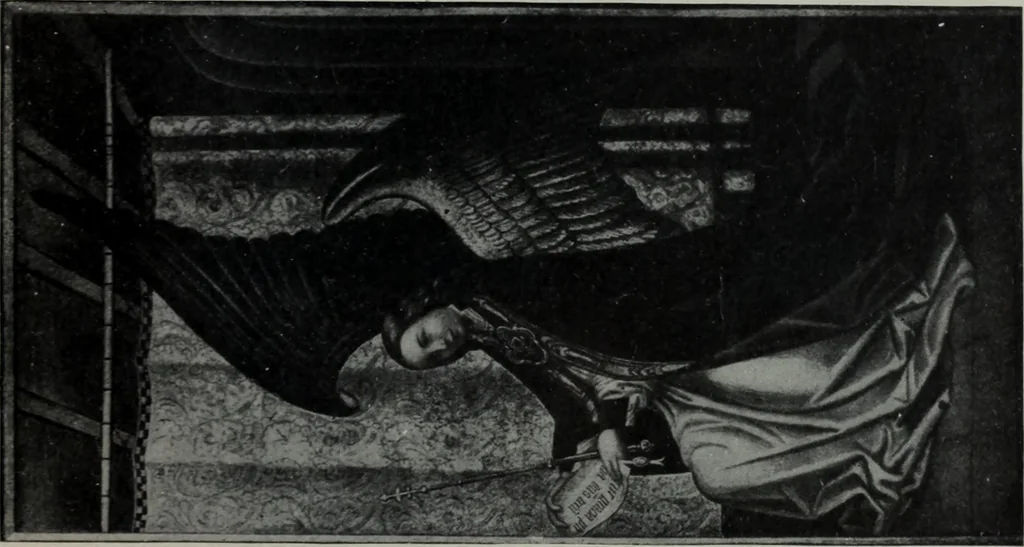 An illustration from The University prints. Student series D. Art of the Netherlands and Germany; five hundred reproductions illustrating the Flemish, Dutch, and German schools of painting, from the early fifteenth to the eighteenth century; German sculpture from the eleventh to the seventeenth century, 1907, leaf 384