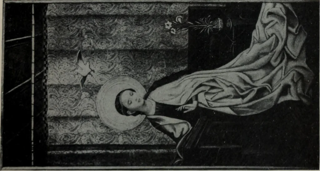 An illustration from The University prints. Student series D. Art of the Netherlands and Germany; five hundred reproductions illustrating the Flemish, Dutch, and German schools of painting, from the early fifteenth to the eighteenth century; German sculpture from the eleventh to the seventeenth century, 1907, leaf 384