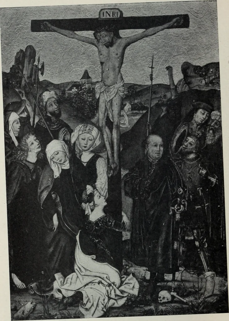 An illustration from The University prints. Student series D. Art of the Netherlands and Germany; five hundred reproductions illustrating the Flemish, Dutch, and German schools of painting, from the early fifteenth to the eighteenth century; German sculpture from the eleventh to the seventeenth century, 1907, leaf 387
